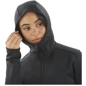 Resim Salomon Sntıal Mıdfleece Fz Hd W 27412 Siyah | Unisex 
