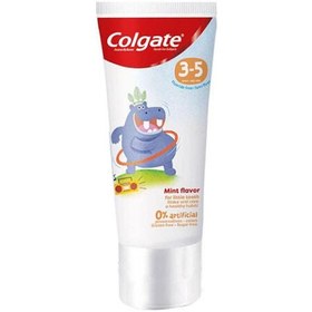 Resim Colgate Portakal Aromalı Florürsüz 3-5 Yaş Çocuk Diş Macunu 60 ml 