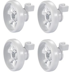 Resim Arçelik Uyumlu Ary4460 Bulaşık Makinesi Sepet Tekerleği Alt Teker 4 Adet - 557140974 