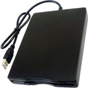 Resim Flameer USB Disket Okuyucu Sürücüsü, 3.5 Inç Harici Taşınabilir 1.44 MB Fdd Disket 