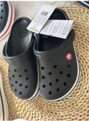 Resim Ebitda Unisex Siyah Yazlık Crocs Model Terlik, Hafif, Konforlu, Dayanıklı, Vintage Tarzı Terlik Siyah 