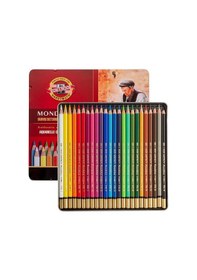 Resim Koh-ı-noor Mondeluz 24 Renk Aquarell Boya Kalemi 