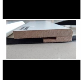 Resim By İstanbul Lake Pvc Kaplama Saten Beyaz 8 cm Parke Süpürgelik 24.4 Mt 