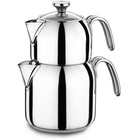 Resim Korkmaz Alia Çaydanlık Takımı 2,09 lt A047 Çelik 