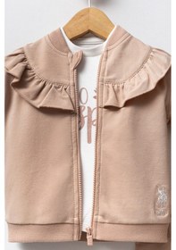 Resim U.S. Polo Assn. U.s. Polo Assn Kız Bebek Kahverengi Takım Kahverengi 