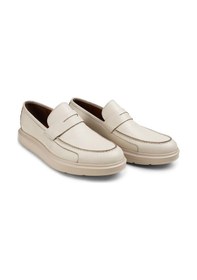 Resim Deery Hakiki Deri Bej Rengi Comfort Erkek Loafer Bej (492271242) Bej 