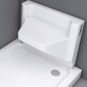 Resim Banyo Taburesi | Akrilik | Mod - 60x60 / Kırmızı 