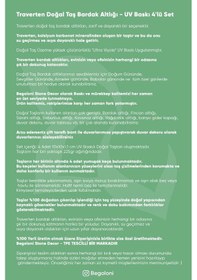 Resim Doğal Taş Bardak Altlığı - Sarı Çiçekler Temalı 10x10cm Stone Coasters Çok Renkli 