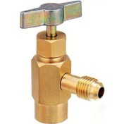 Resim Willowhaven R134a Klima Dolum Kitı Metal Vanalı 1/4 Sae Erkek 1/2 Acme Dişi Ev Ve Oto 