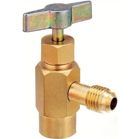 Resim Willowhaven R134a Klima Dolum Kitı Metal Vanalı 1/4 Sae Erkek 1/2 Acme Dişi Ev Ve Oto 