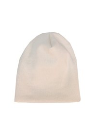 Resim Luess Çocuk Unisex Fitilli Kışlık Bere Ekru 