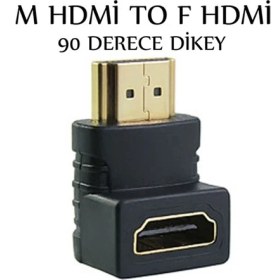 Resim CoverZone M Hdmi To F Hdmi 90 Derece Dikey 