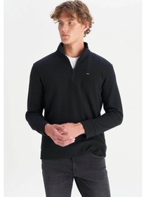 Resim Wrangler Regular Fit Siyah Erkek Sweatshirt W2520532001 Siyah 