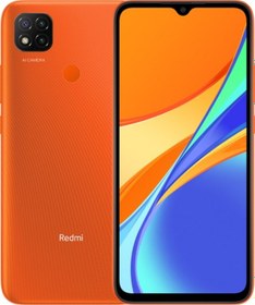 Resim Xiaomi Redmi 9c Arka Pil Kapağı Turuncu 