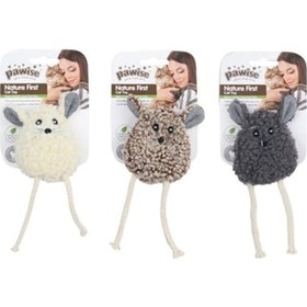 Resim Pawise Simple Cat Peluş Koyun Kedi Oyuncağı Çok Renkli 