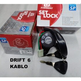 Resim Mondial Drift 6 Kablo Tek Kontak 