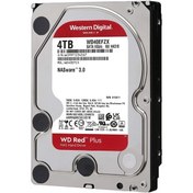 Resim WD RED Plus, WD40EFZX, 3.5", 4TB, 128Mb, 5400 Rpm, 7/24 GÜVENLİK-NAS-SERVER, HDD Orjinal ve Garantili Ürün