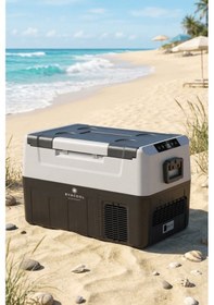 Resim Evacool Eva35a 12/24v 35 Litre Kompresörlü Oto Buzdolabı 