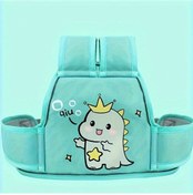 Resim Çocuk Emniyet Kemeri Karikatür Çocuk Motosikleti Emniyet Kemeri Ayarlanabilir Blue Dinosaur B 