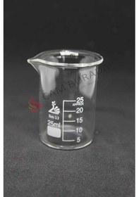 Resim Beher Dereceli Borosilikat 25 Ml 