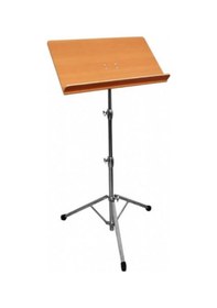 Resim Karin Asns Ahşap Şef Nota Sehpası Lüks Seri Ayarlanabilir Eğim Ve Yükseklik Şık Ahşap Doku Orkestra Ve Koro Şefleri İçin Özel Tasarım 