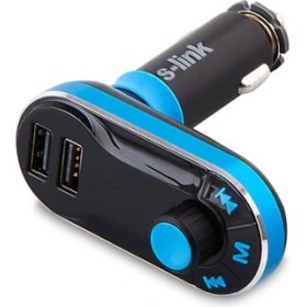 Resim S-Link Sd-Usb Destekli + 2.1A Usb Şarj Port Fm Transmitter SL-Fm66 