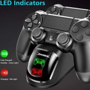 Resim Zljnx Çift USB Kolu Hızlı Şarj Standı Istasyonu Ps4 Ps4 Slim Ps4 Pro Oyun Denetleyicisi Gamepad Joystick Dock Dağı Için Şarj Cihazı Standı (Yurt Dışından) 