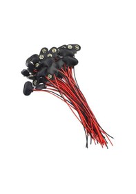 Resim OEM 9 Volt Pil Başlığı 9V Pil Yuvası Pil Yatağı 5 Adet 