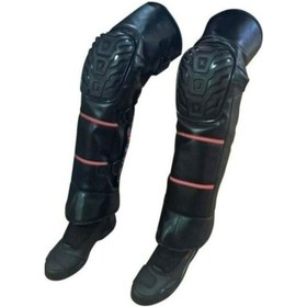 Resim Motoanl Motosiklet Deri Bacak Koruyucu Suya Dayanıklı Silikon Diz Koruma 