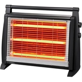 Resim Luxell LX-2831 Quartz Buharlı Isıtıcı 1500WATT Termosatlı Devrilme Emniyetli 