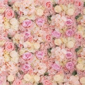 Resim Çiçekli Duvar Panelleri Düğün Arka Planı için - 1 adet Yapay Çiçekli Duvar Matı, 3D Hortensia Duvar Panelleri Plastik El Yapımı Parti Etkinliği Sahne Fotoğrafçılığı Ev Dekoru 