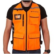 Resim Venom Vn-911 Reflektif Yelek (Turuncu) 