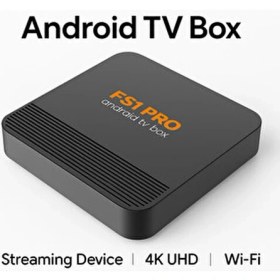 Resim FS1PRO Teknoloji Android TV Box 4K Full IPTV Özellikli Çanaksız TV İzleme Cihazı 