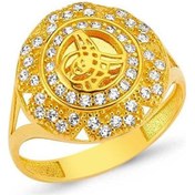 Resim Tuğralı Altın Yüzük 3.30 Gram 