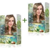Resim 2 Paket Natural Beauty Amonyaksız Saç Boyası 8.1 Küllü Açık Kumr 