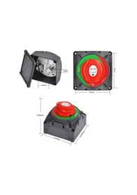 Resim Akü Devre Kesici Şalter 12v-60v 600a Büyük 