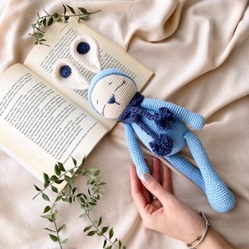 Resim Amigurumi Zoe Oyuncak - Mavi 