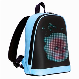 Resim Reyo PixelBag Mini Led Çocuk Çantası Mavi 