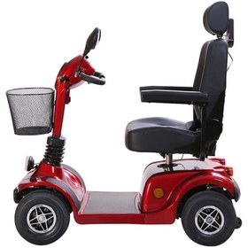 Resim Genel Markalar S350 Deiser Midi Scooter-kırmızı Renk 