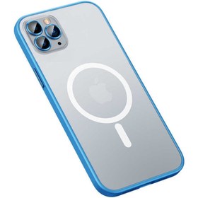 Resim Apple Iphone 11 Pro Uyumlu Kılıf Lens Koruyuculu Tacsafe Destekli Kenarları Renkli Mat Kılıf SKU: 462393 