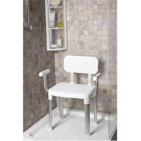 Resim M-KV19-01 Cappadocia Sırt ve Kol Destekli Banyo Sandalyesi 