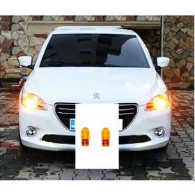 Resim Peugeot 301 Uyumlu Turuncu Gündüz Farı Ampulü T20 21w 