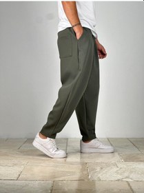 Resim Yeşil Pileli Yarım Şalvar Coc2137 Haki 