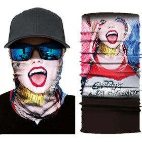 Resim Chaoduo Shop S030 Stili Süper Kahraman Venom Joker Kafatası 3D Dikişsiz Bandana Motosiklet Bisiklete Binme Yarım Yüz Maskesi Buffs Eşarp Kadın Erkek Işlevli Boyun Sıcak (Yurt Dışından) 