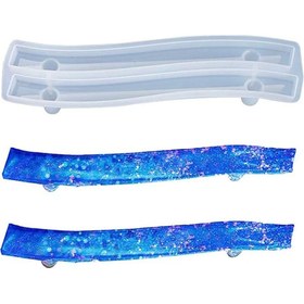 Resim Getshopmini Epoksi Tepsi Kulp Silikon Kalıbı Büyük Boy 