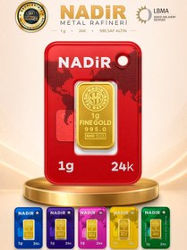 Resim Nadir Gold 24 Ayar 1 Gram Külçe Altın 