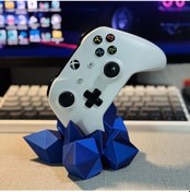 Resim Gaojunshop01 Xbox Ps4 Ps5 Uyumlu Mavi 3d Baskılı Kristal Oyun Kumandası Standı 