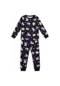 Resim Kuromi Kız Çocuk Pijama Takımı Sıyah 