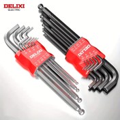 Resim Ekstra Uzun Kol Altıgen Anahtar Seti, Top & Torx Uçları - Rahat Tutuş, Bisiklet Tamiri ve DIY Projeleri için Dayanıklı Metal, Altıgen Soket Seti, Özenle İşlenmiş 