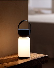 Resim Madame Coco Laia Dokunmatik Abajur - Mavi Abjr0000000036 